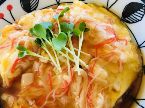 大根たっぷり入り天津丼